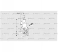 VAS240R/LWSL (88016402) Газовый клапан Kromschroder