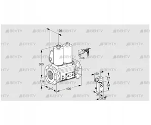 VCS9125F05NNALE/PPPP/P2EP (88207638) Сдвоенный газовый клапан Kromschroder