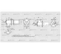 ZIC 165RBL-100/135-(20)D (84246527) Газовая горелка Kromschroder