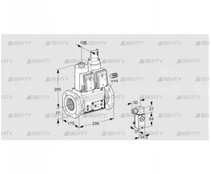 VCS665F05NLWR3E/P3PP/PMEP (88206668) Сдвоенный газовый клапан Kromschroder