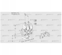 VCD2E40R/40R05D-50NWR3/2-PP/3-PP (88106713) Регулятор давления Kromschroder