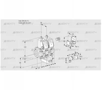 VCG1E25R/15R05NGEWR/-4PP/ZYPP (88103636) Клапан с регулятором соотношения Kromschroder