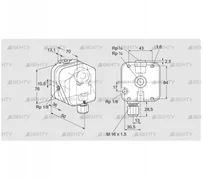 DG 1,5IG-3 (84447091) Датчик разрежения газа Kromschroder