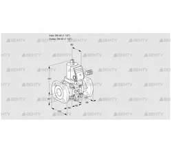 VAS240F/NQGR (88011009) Газовый клапан Kromschroder