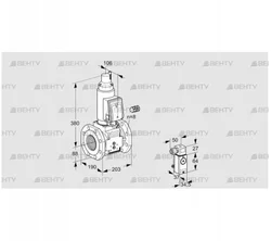 VAS780F05LWSR3B/1-/PM (88206972) Газовый клапан Kromschroder