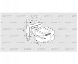 TC 410-1K (84765850) Автомат контроля герметичности Kromschroder