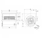 Центробежный вентилятор ebmpapst D2D146AA2425
