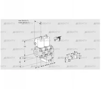 VCG1E25R/25R05NGKWL/PPPP/PP-2 (88103626) Клапан с регулятором соотношения Kromschroder