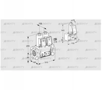 VCS780F05NNWR3E/PPPP/PPZ- (88206547) Сдвоенный газовый клапан Kromschroder