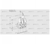 VCS2T40N/40N05NLQGR/PPPP/PPPP (88105982) Сдвоенный газовый клапан Kromschroder