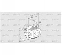 DL 8KG-3 (84444742) Датчик-реле давления воздуха Kromschroder