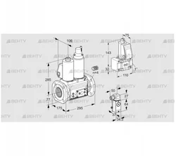 VCS665F05NLWL3E/P3PP/PPZ- (88205256) Сдвоенный газовый клапан Kromschroder