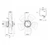 Осевой вентилятор ebmpapst A4E420AU0301