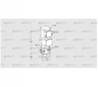 VK 40R40T5A6L3D (85315019) Газовый клапан с приводом Kromschroder