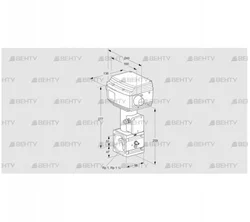 RVS 2/XML10W30E-3 (86060071) Регулирующий клапан Kromschroder