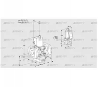 VAG3E50F/50F05GEWL/ZS/PP (88104489) Газовый клапан с регулятором соотношения Kromschroder