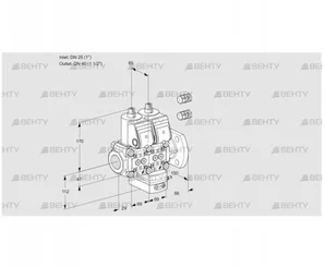 VCD2E25R/40F05ND-25WR3/PPPP/PPPP (88101612) Регулятор давления Kromschroder