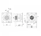 Центробежный вентилятор ebmpapst K3G450PA2371