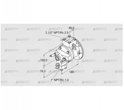 TJ28.0050-A2AMSCNF2D6WSB0 (85401288) Газовая горелка Kromschroder