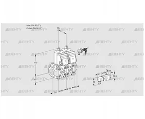 VCS2E50R/50R05NNWR/2--2/PPPP (88105355) Сдвоенный газовый клапан Kromschroder