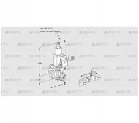 VAS125/-R/LW (88013100) Газовый клапан Kromschroder