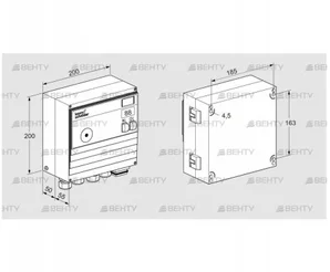 BCU465-3/1LR3GBACB1/1 (88611974) Блок управления горением Kromschroder