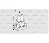 VCS8T100A05NNKSLB/PPPP/PPPP (88207493) Сдвоенный газовый клапан Kromschroder