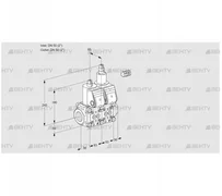 VCS3E50R/50R05NLQR3/PPPP/PPPP (88105148) Сдвоенный газовый клапан Kromschroder