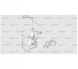 VAS350/-F/NK (88031224) Газовый клапан Kromschroder