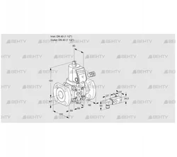 VAS240F/NWSR (88023889) Газовый клапан Kromschroder