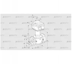 RV 80/MF03W60E (86060860) Регулирующий клапан Kromschroder