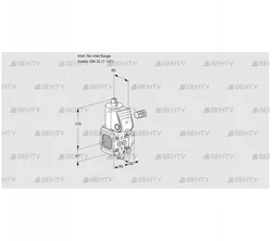 VAS2-/32R/NW (88011791) Газовый клапан Kromschroder