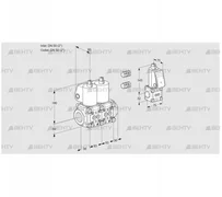 VCS3E50R/50R05NNWL3/PPZS/PPPP (88107646) Сдвоенный газовый клапан Kromschroder