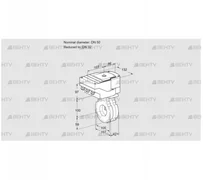 IBG50/32W05/20-30W3E (88303784) Дроссельная заслонка Kromschroder