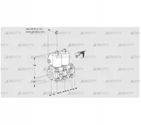 VCS3E65R/65R05NNWL/PPPP/MMMM (88104543) Сдвоенный газовый клапан Kromschroder