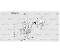 VCD2E40R/40R05D-100NWR/PPPP/PPZS (88100036) Регулятор давления Kromschroder