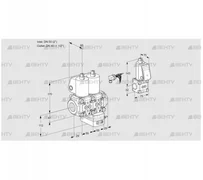 VCG2E50R/40R05NGEWL/PPZS/PPPP (88107225) Клапан с регулятором соотношения Kromschroder