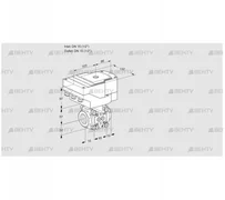 IFC115/15R05-08PPPP/40A2A-I (88303172) Регулирующий клапан с сервоприводом Kromschroder