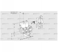 VCH2E40R/50R05NHEVWL/PPBS/PPPP (88106522) Клапан с регулятором расхода Kromschroder