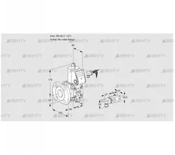 VAS240/-F/NW (88012083) Газовый клапан Kromschroder