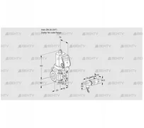 VAS1T20/-N/NQGR (88026771) Газовый клапан Kromschroder