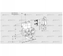 VCG2E50R/50R05NGEVWSL7/PPBS/PPPP (88101012) Клапан с регулятором соотношения Kromschroder