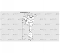 IBHR50Z01A/20-30W3T (88303883) Дроссельная заслонка Kromschroder