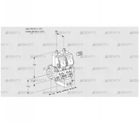 VCG2E40R/40R05NGEWR/MMMM/PPPP (88105132) Клапан с регулятором соотношения Kromschroder