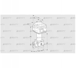 RV 3/HML05Q60S1 (86060641) Регулирующий клапан Kromschroder