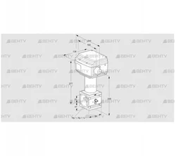 RV 2/BML10Q60S1 (86060545) Регулирующий клапан Kromschroder