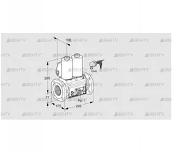 VCS665F05NNKLE/MMEM/PPMM (88203932) Сдвоенный газовый клапан Kromschroder