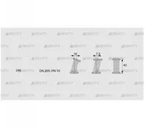 EKO 200F (03262062) Газовый компенсатор Kromschroder