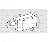 UVC 1L2G1A (84320306) УФ датчик пламени Kromschroder