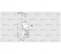 VAS350/-F/NKGL (88019415) Газовый клапан Kromschroder